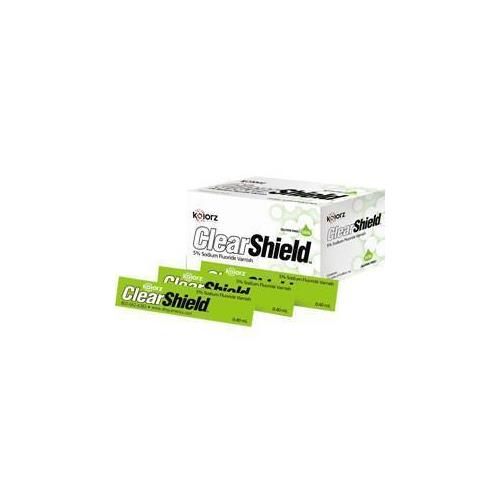 DMG 799501 Kolorz ClearShield 5% Sodium Fluoride Varnish Watermelon 35/Pk DMG 799501 Kolorz ClearShield 5% Sodium Fluoride Varnish Watermelon 35/Pk